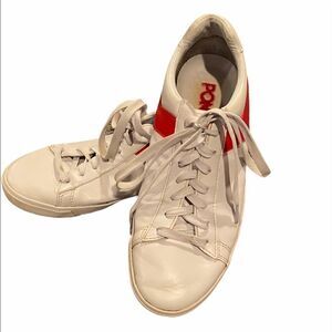 PONY Sneakers Red/White Lace Up Size 9.5